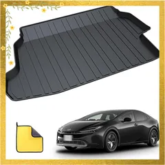 【迅速発送】DCGLA ラゲッジマット トヨタ 新型プリウス 60系 ラゲッジマット 5代目 ZVW60 ZVW65 MXWH60 MXWH65 (2023年1月～現行) カーゴマット トランクマット 車種専用設計 TPE材質 防水 滑らない 防汚 傷防止 1