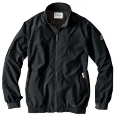 作業服 通年 村上被服 HOOH VILEA 長袖 ブルゾン 7600 LLサイズ 20ブラック [20ブラック] [LL]