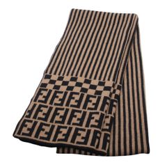 FENDI ストライプ柄マフラー 42 - メルカリ