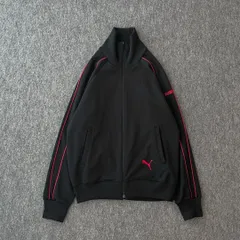 80s　PUMA　トラックジャケット　ヴィンテージ　刺繍　ワンポイント　old