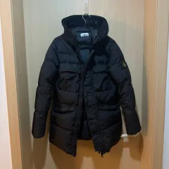 正規品 ストーン キッズ 14A 中ロング ダウン アウター ジャケット レディース ジュニア ブラック