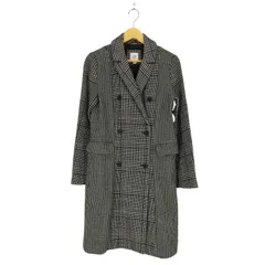 ギャップ Gap 千鳥格子切替ダブルチェスターコート レディース  XS