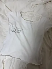 イッセイ ミヤケ ホルター スリーブレス ウィング Tシャツ セット 白