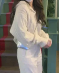 88500) Livour even hood knit