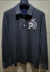 パーリーゲイツ 冬 ウールニット カラーTシャツ 100