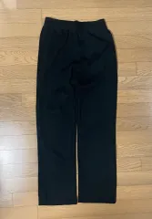 S / ムシンサスタンダード フラット フレンチテリー ラウンジ スウェット パンツ ブラック