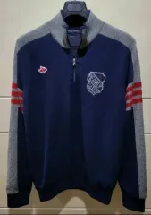 パーリーゲイツ カシミア防風ニットジップアップ 100