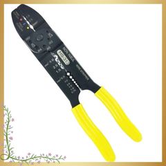 【迅速発送】アイウィス(IWISS) コードプライヤー 電工ペンチ 裸端子/絶縁被覆端子 圧着 ストリップ ネジ切断 HS-313 0