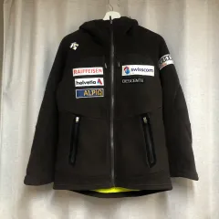 デサント スイス スキーチーム オフィシャル フリース ジャケット 100(L)