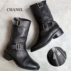 2025年最新】シャネル エンジニアブーツの人気アイテム - メルカリ