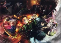 【中古】クリアファイル ワールドツアーキービジュアル A4クリアファイル 「ワールドツアー上映 鬼滅の刃 上弦集結、そして刀鍛冶の里へ」 劇場グッズ