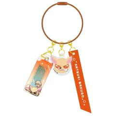 【中古】キーホルダー 爆豪勝己 ネームタグキーホルダー アニマルビーチボールVer. 「僕のヒーローアカデミア」