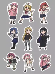 【中古】シール・ステッカー 集合 ダイカットステッカーセット(9枚セット) 「ぼっち・ざ・ろっく!×くまみね」