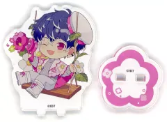 【中古】アクリルスタンド・アクリルパネル 百 「アイドリッシュセブン swing flower of happiness×animatecafe トレーディングミニアクリルスタンド swing flower of happiness ver.(Bグループ)」