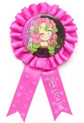 [중고] 액세서리 (비금속) 甘露寺 蜜璃 로제트 [귀멸의 칼날×ufotable Cafe×마치아 소비 CAFE 甘露寺 蜜璃 탄생 축제 2025]