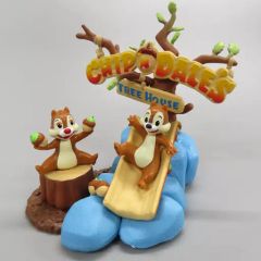 Disney チップとデール 万年カレンダー 置物 - メルカリ
