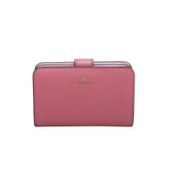 【ギフト対応可】フルラ FURLA 二つ折り財布 CAMELIA M COMPACT WALLET カメリア レディース BLUSH PINK＋SAKURA INT ピンク ファッション 人気 ブランド おしゃれ 誕生日 記念 プレゼント ギフト 送料無料