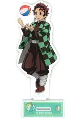 【中古】アクリルスタンド・アクリルパネル 竈門炭治郎 スタンド付きアクリルプレート 「鬼滅の刃 弐ノ章 -戯典-」 ナムコ・とるモ限定