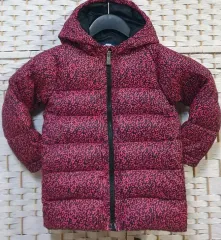 ナイキ キッズ ピンク パータン ダウン アウター 24 36ヶ月