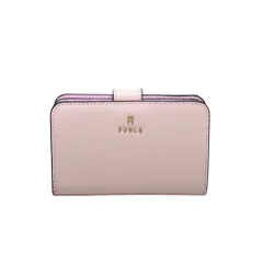 【ギフト対応可】フルラ FURLA 二つ折り財布 CAMELIA M COMPACT WALLET カメリア レディース COROLLA＋SAKURA INT ピンク ファッション 人気 ブランド おしゃれ 誕生日 記念 プレゼント ギフト 送料無料