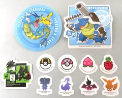 【中古】シール・ステッカー 集合(ピカチュウ＆ギャラドス他) ステーショナリーコレクション(ステッカー11枚セット) 「2025 Pokemon Collection くじ ～Let’s Go for a Walk!～」 H賞