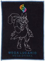 【中古】タオル・手ぬぐい メガルカリオ ハンドタオル 「一番くじ Pokemon 『メガシンカ』」 G賞