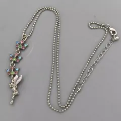 【中古】アクセサリー(非金属) ティンカー・ベル 「ディズニー ディズニーキャラクター シークレットネックレス」 ディズニーストア限定