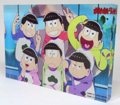 おそ松さん へそくりウォーズFC会員限定アクリルアートプレート5周年 