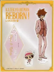 【中古】アクリルスタンド・アクリルパネル 沢田綱吉＆リボーン アクリルスタンド 「家庭教師ヒットマンREBORN! in ナンジャタウン」