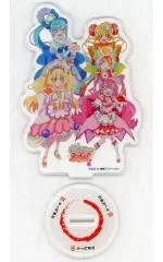 【中古】アクリルスタンド・アクリルパネル 集合 オリジナルアクリルスタンド 「デリシャスパーティ プリキュア×かっぱ寿司」 Twitterフォロー＆リツイートキャンペーン 当選品