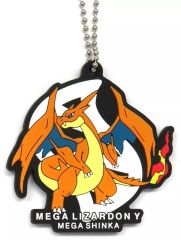 [중고] 열쇠 고리 메가 리자돈 Y 고무 매력 [이치 반 쿠지 Pokemon [메가 신카]] I 상