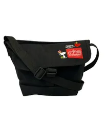 美品 マンハッタンポーテージ ピーナッツ ショルダーバッグ 斜め掛け スヌーピーコラボ レディース メンズ Manhattan Portage PEANUTS