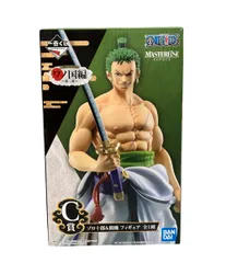 美品 バンダイ ONE PIECE 一番くじ ゾロ十郎&閻魔 フィギュア