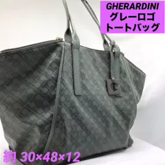ゲラルディーニ　GHERARDINI トートバッグ　ハンドバック　旅行カバングレー ロゴ