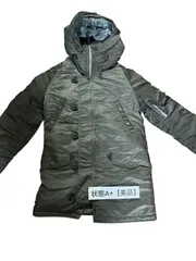 【美品】 アルファインダストリーズ ALPHA INDUSTRIES N-3B ミリタリーパーカー M フライトジャケット 防寒アウター