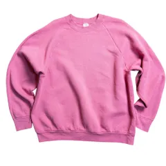 FRUIT OF THE LOOM USA製 ピンクスウェット レディースL 古着 90s