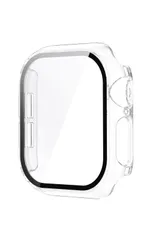 新品 AriRi アップルウォッチ カバー ケース アップルウォッチ10/9/8/7/6/5/4/se 40mm/41mm/42mm/44mm/45mm/46mm おしゃれ 耐衝撃 防水 操作性 (クリア 42mm)