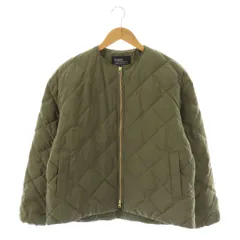 2025年最新】キルティングジャケットカーキの人気アイテム - メルカリ