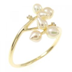 JEWELRY VALLEY K18YG パールピアス 星型デザイン お値下げ - メルカリ