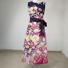 zunezune 値下げ お買い得 ボレロ 訪問着 着物リメイク 長袖 花 - メルカリ