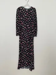 ザラ花柄ワンピース