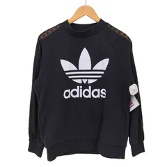 アディダスオリジナルス adidas Originals トレフォイルロゴ レーススウェットシャツ レディース JPN：S 