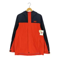 ヘリーハンセン HELLY HANSEN ロゴ刺繍 裾ドローコード ナイロンジャケット マウンテンパーカー メンズ import：M 