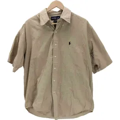 ポロバイラルフローレン Polo by RALPH LAUREN 90S BLAIRE ポニー刺繍 S/S ボタンダウン シャツ ビックサイズ メンズ import：M 