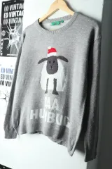 W(S-L) ブランドヴィンテージ ニット クリスマス 羊-1629B