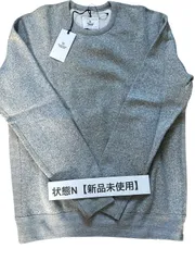 【新品未使用】レイニングチャンプ REIGNING CHAMP スウェット クルーネック L 裏起毛 グレーのサムネイル