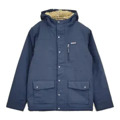 patagonia キッズ インファーノジャケット ボーイズ サイズXL/14 68460 裏ボア ジャケット ネイビー レディース パタゴニア【中古】5-1123T♪