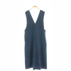 アーバンリサーチ ドアーズ URBAN RESEARCH DOORS デニムジャンパースカート ロング 1 ブルー /HK ■OS