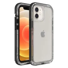 【人気商品】iPhone 12 SERIES mini用ケース NEXT - LifeProof ブラッククリスタル(クリア/ブラック)