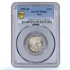 1911年イタリア　2リラ銀貨ヴィットリオ・エマヌエーレ3世 イタリア王国 ヴィットリオ・エマヌエレ3世(1900-1946) 100リレ金貨